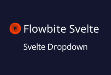 flowbite dropdown